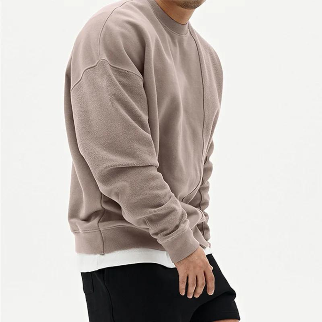 Sebastian Bourbon Stripe Boulevard Sweater | BELIVITE