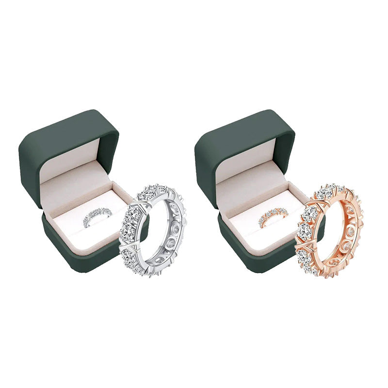 Moissanova β Magnetology Moissanite Diamond Ring