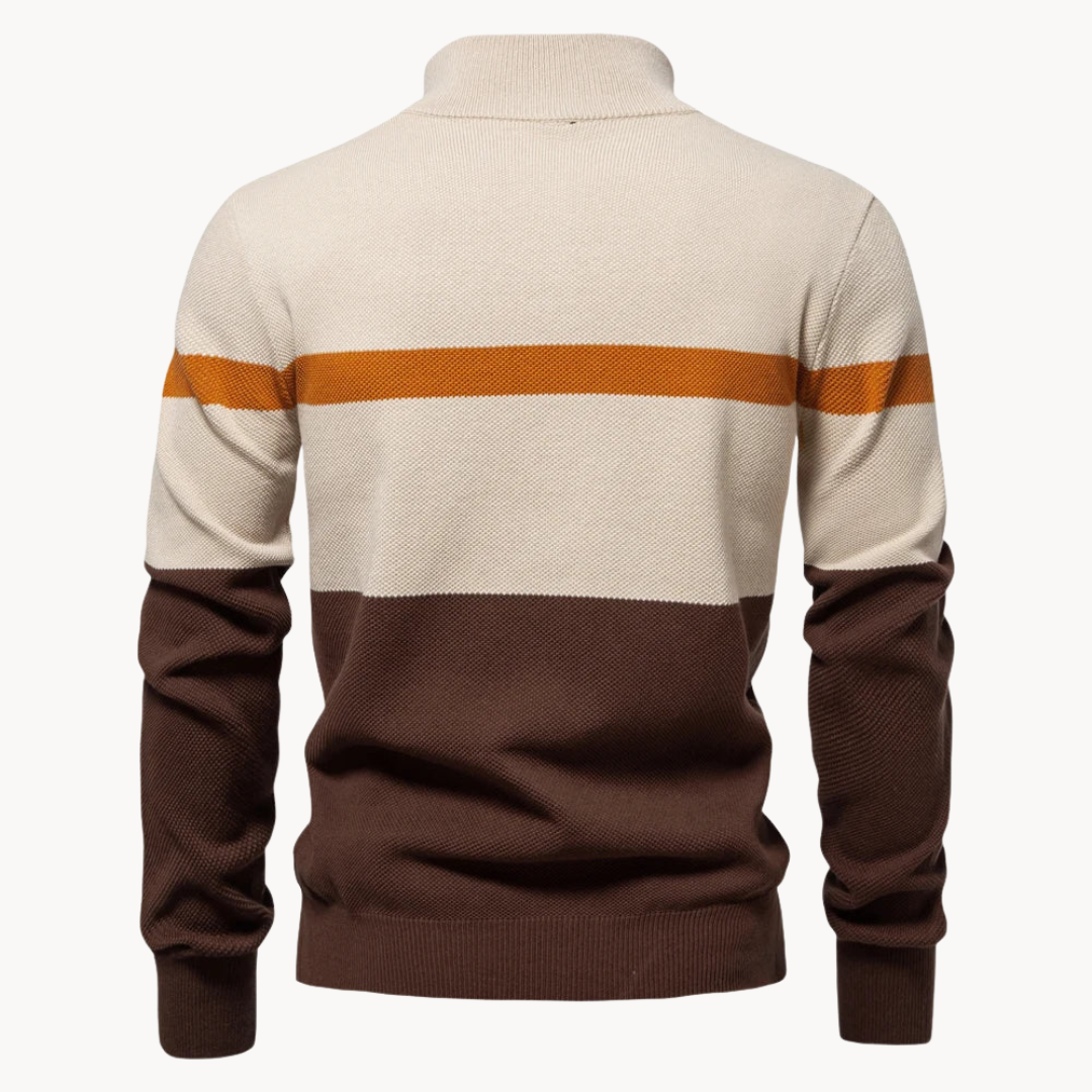 Connor Quarter Zip Sweater | BELIVITE