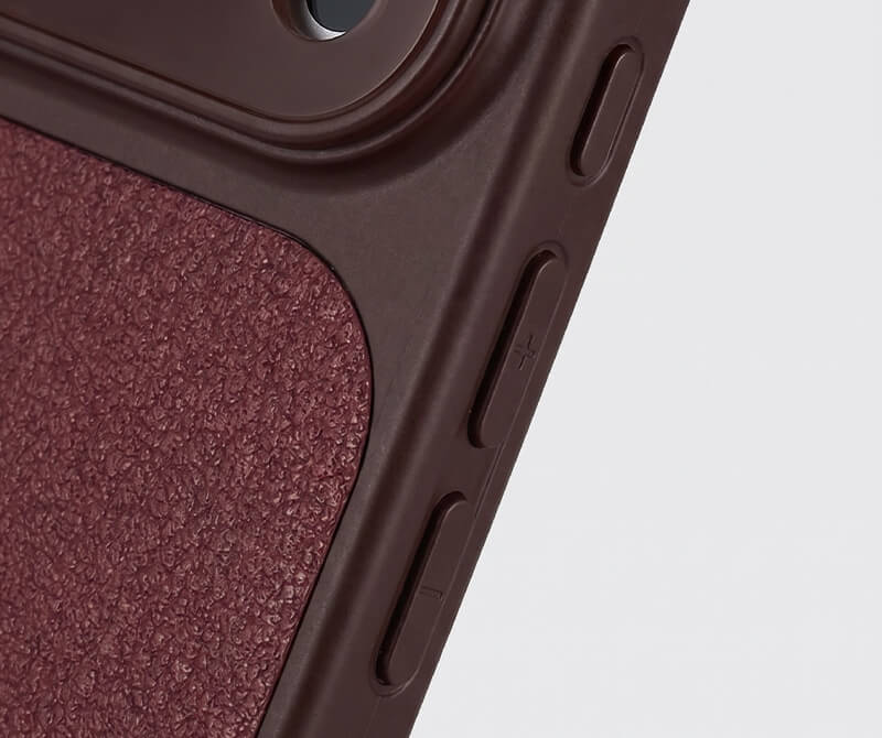 LuxeLens β Crystal Camera Lens Leather Phone Case