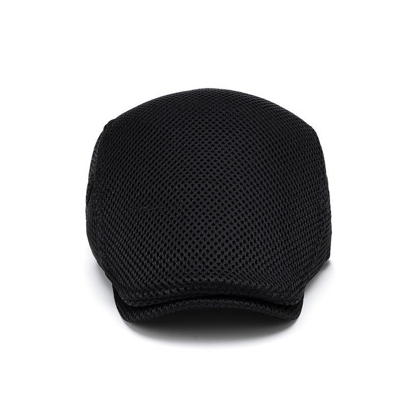 AirWeave โ Breathable Mesh Flat Cap for Men