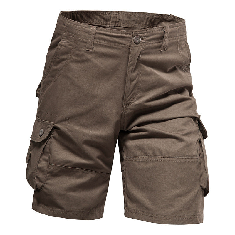 RangerCore โ Organic Cotton Hiking Work Cargo Shorts