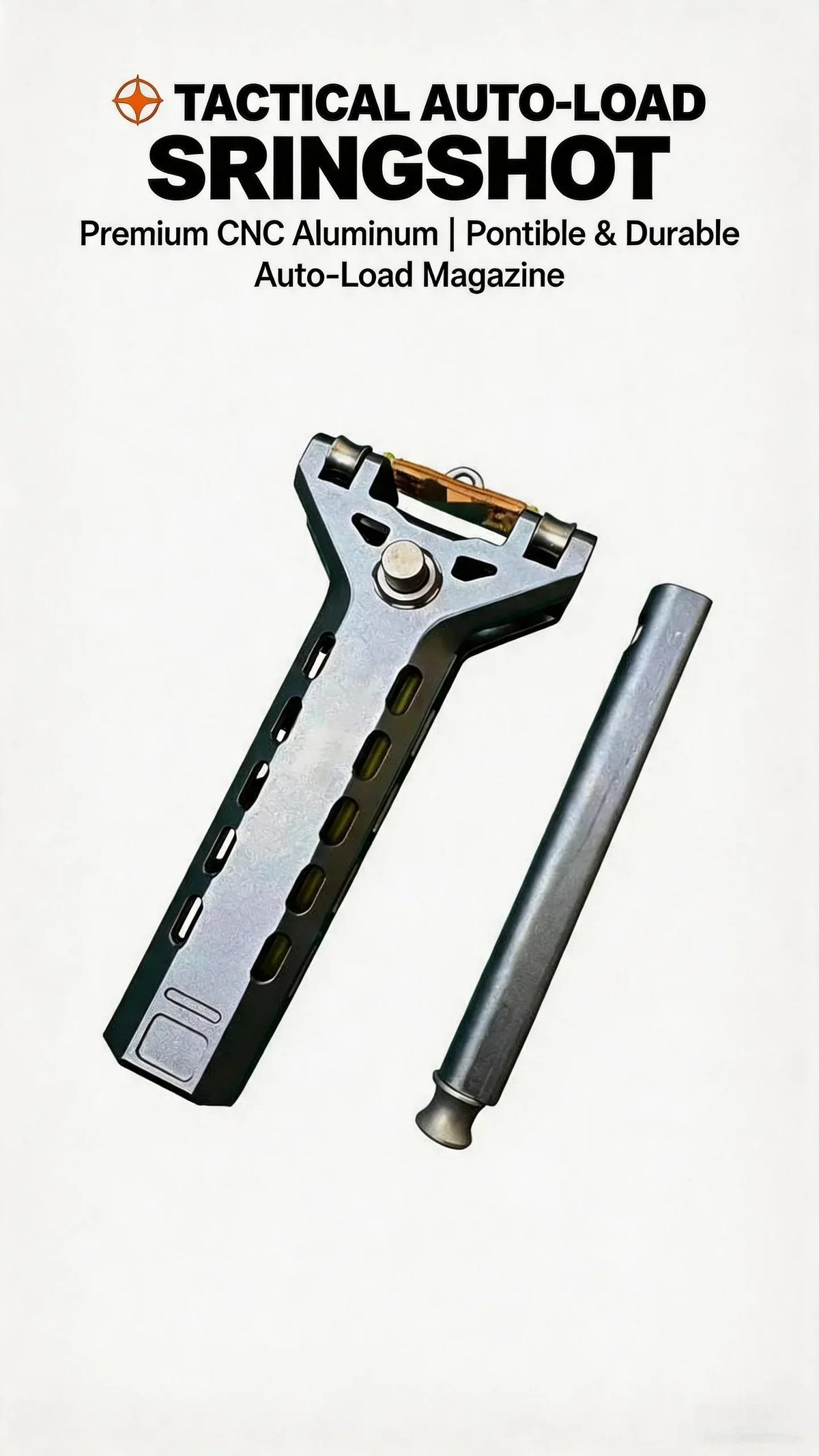 SwiftStrike – Auto Magazine Slingshot Launcher