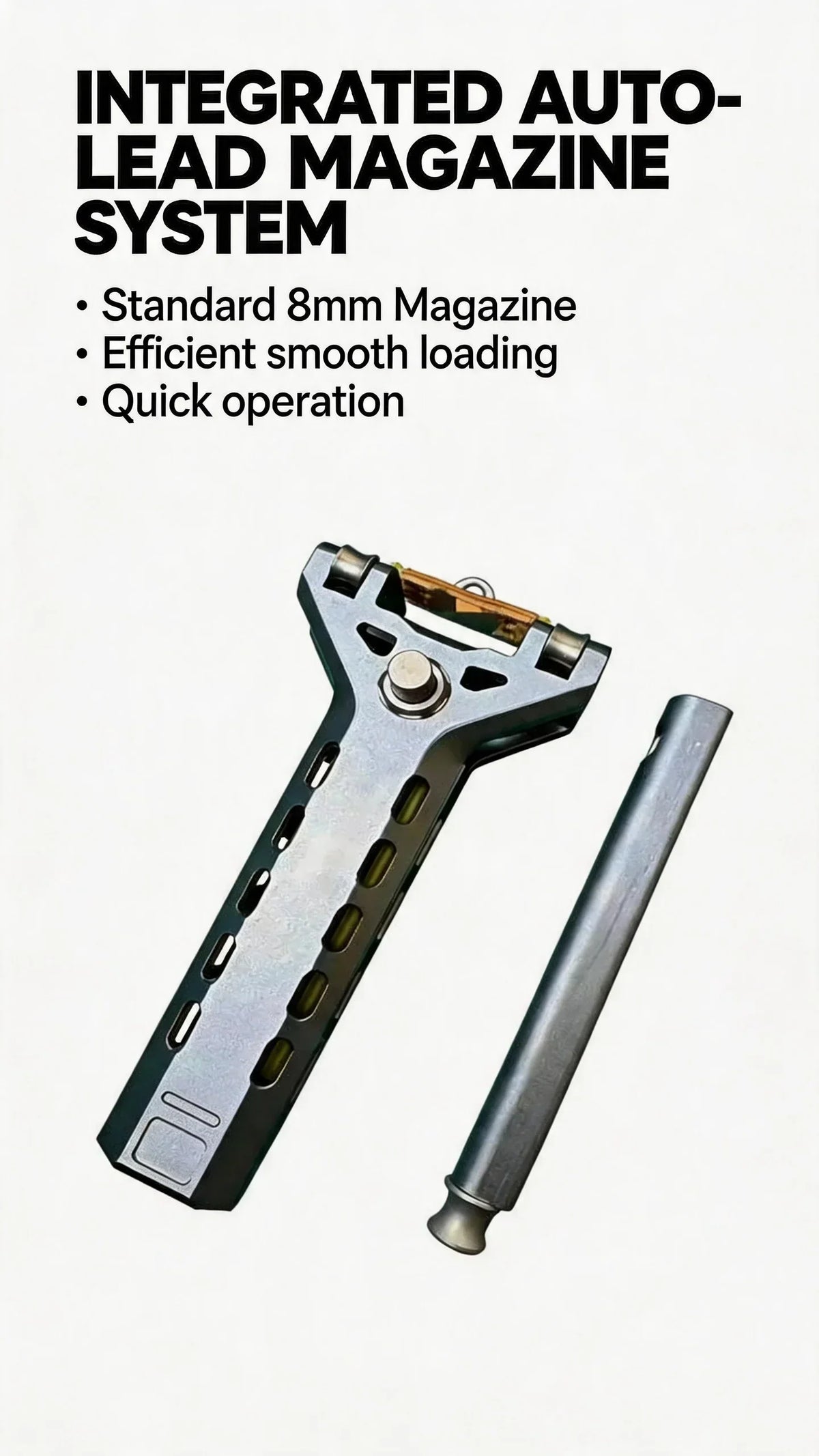 SwiftStrike – Auto Magazine Slingshot Launcher