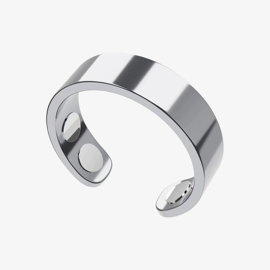 MagnaLuxe – Elegant Stainless Steel Magnetic Ring