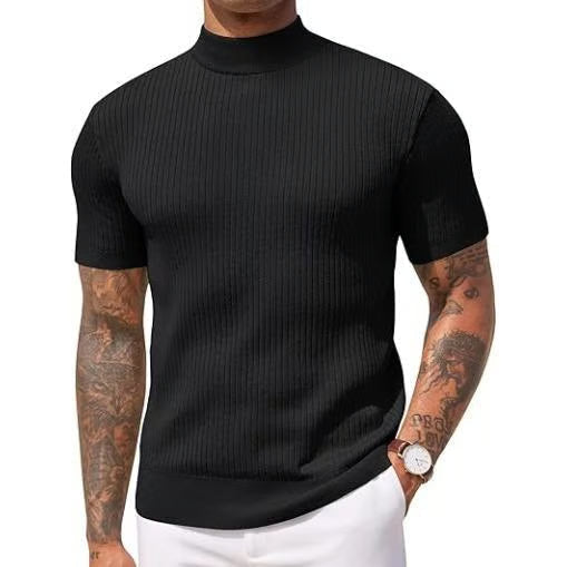 UrbanCore – Suéter de cuello alto para hombre