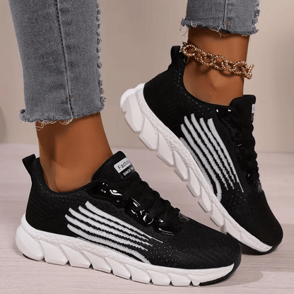 Strider — Athletic Mesh Sneaker with Segmented Sole