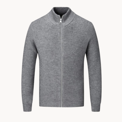 Colton Cashmere Zip Sweater | BELIVITE