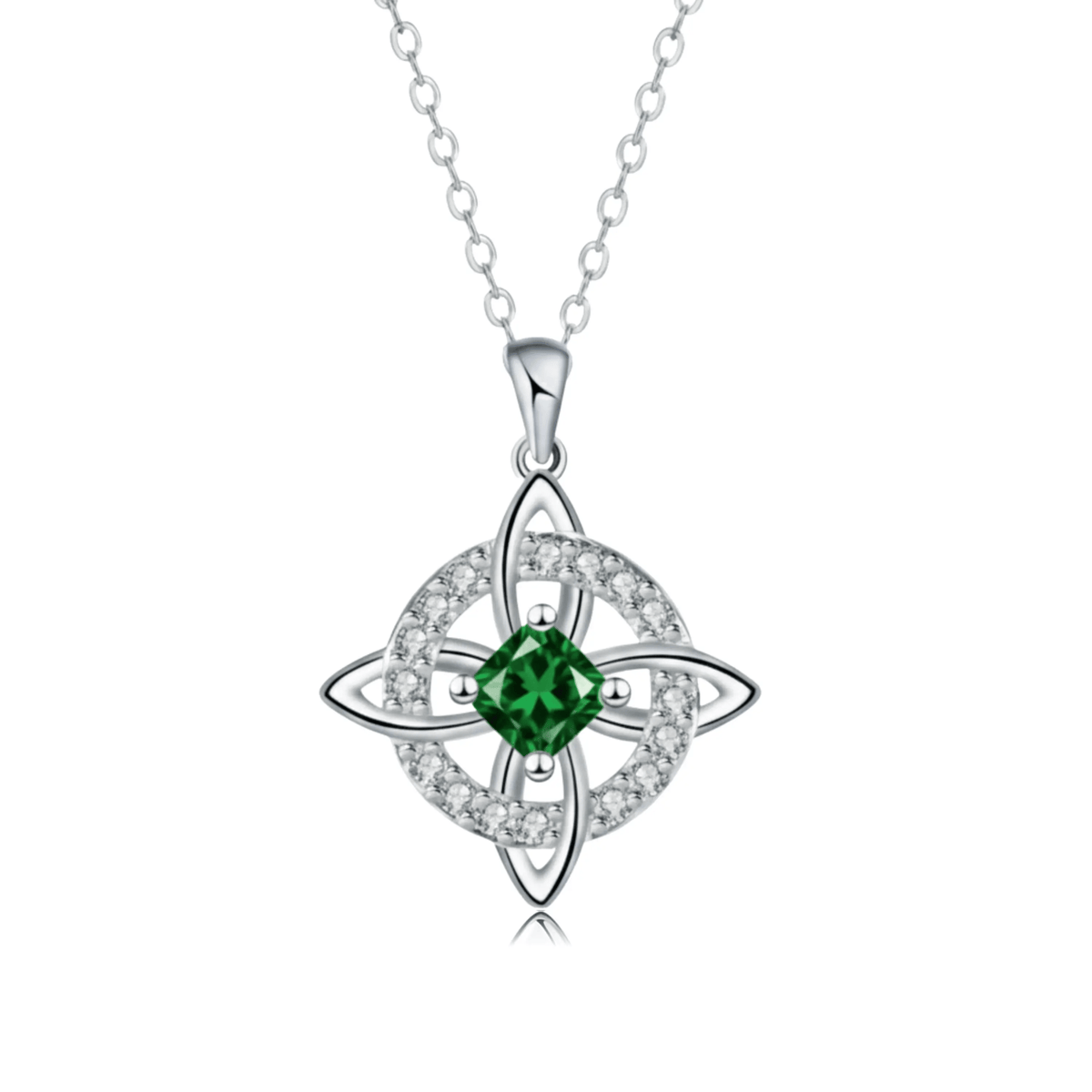 Hecatea – Witch’s Knot Birthstone Necklace