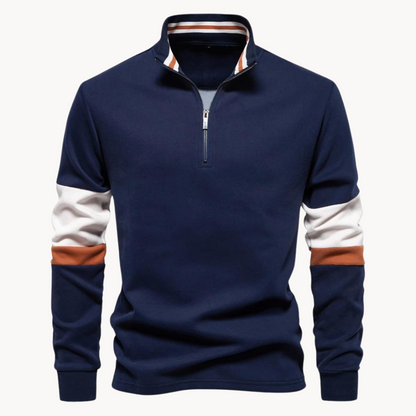 Nathan Quarter-Zip Sweater | BELIVITE