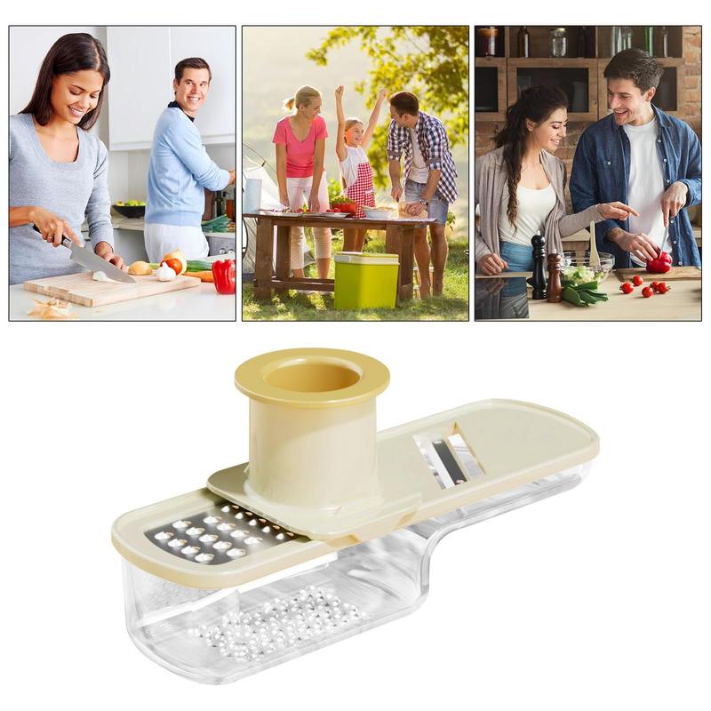 SlicePro – Multifunctional Garlic Grinder with Mandoline Slicer