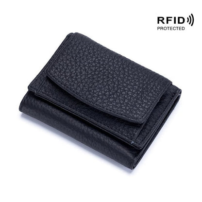 AuraVault - Premium Leather RFID Wallet
