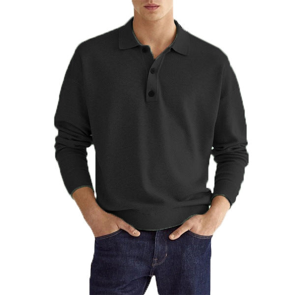 Men's Long-Sleeve Field Polo Shirt | BELIVITE
