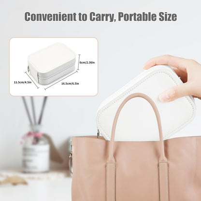LuxeReflect – Portable Travel Makeup Mirror