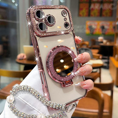 FlashFemme - Luxe Mirror Sparkle Case