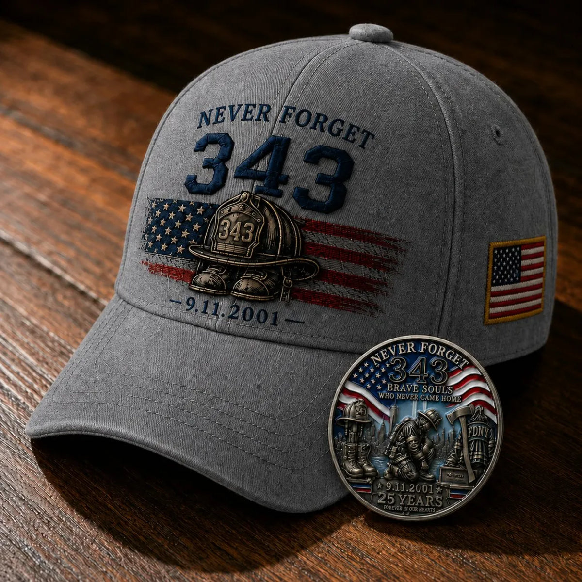 ValorMark – Premium 343 Memorial Legacy Cap