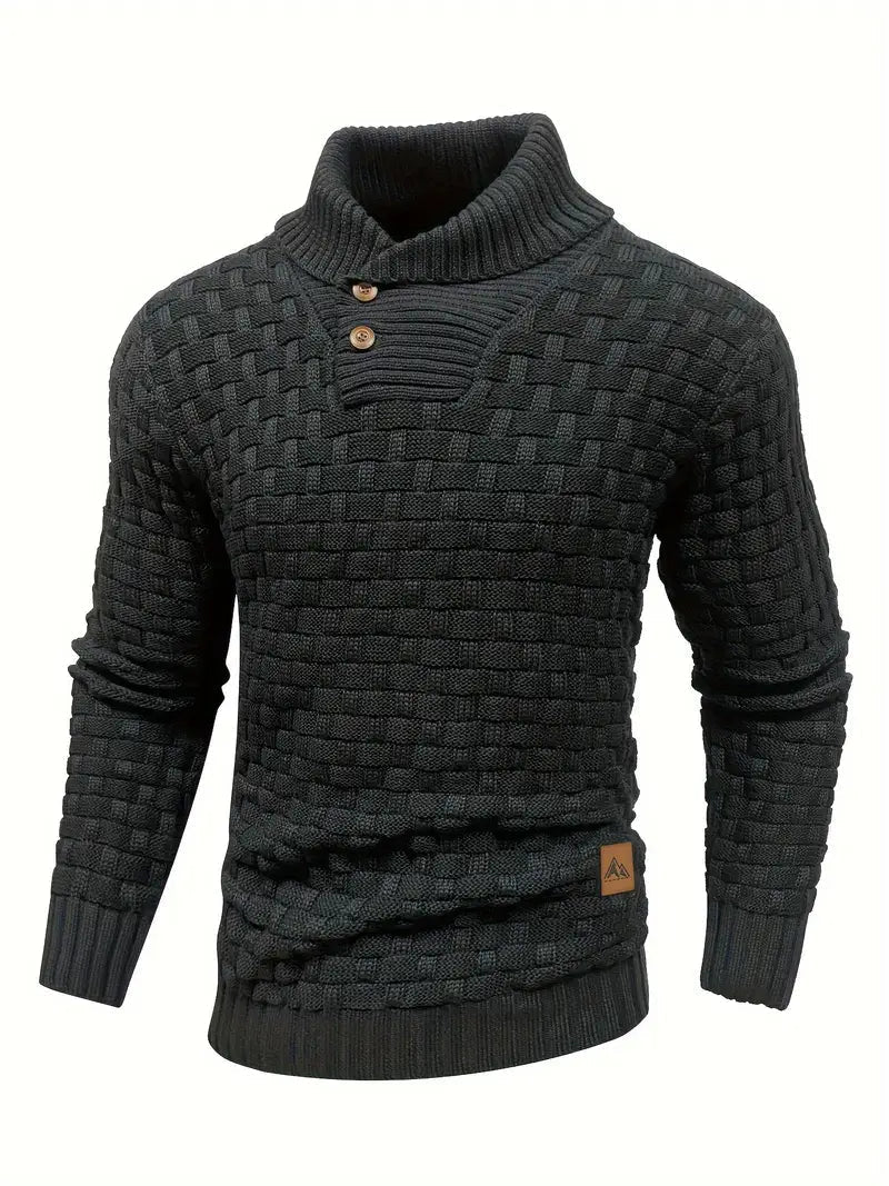 Leo button-down Sweater | BELIVITE