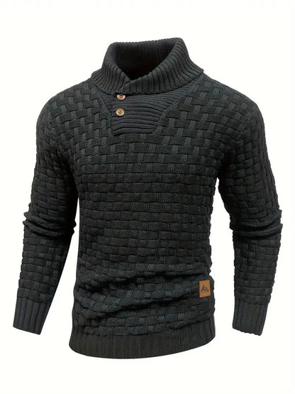 Leo button-down Sweater | BELIVITE
