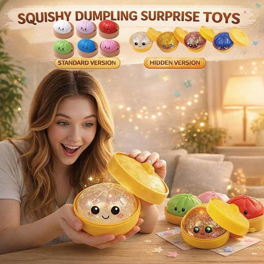 DumpliPop - Caja sorpresa de blandos "dumpling" con purpurina