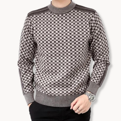 Raiden Patterned Sweater | BELIVITE