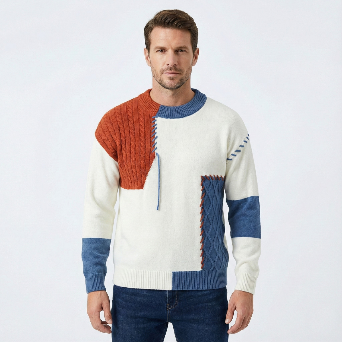 Cadence Crew Neck Sweater | BELIVITE