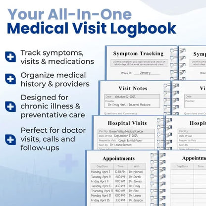 MediTrack – Doctor-Approved Medical Visit Logbook