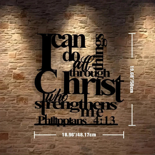 ChristStrength – Inspirational Scripture Wall Art