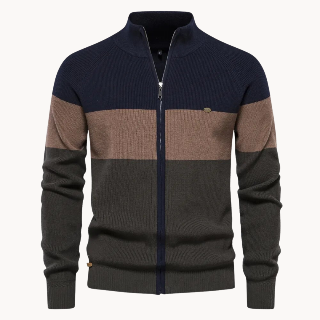 Edy Autumn Zipped Cardigan | BELIVITE