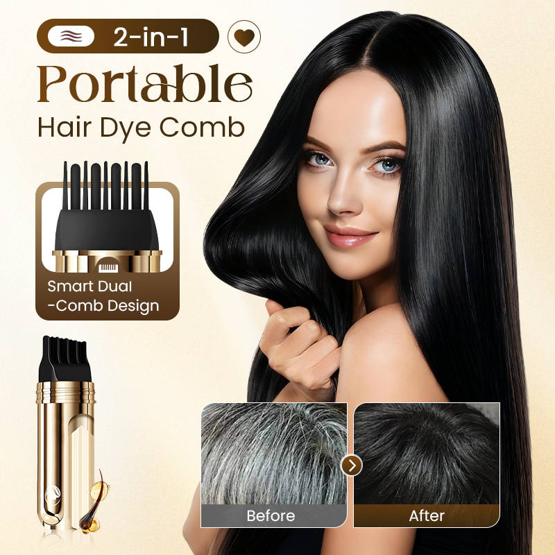 ShadeMatch – Dual Comb Hair Color Tool Natural Finish