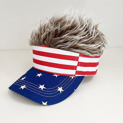 LibertyLocks – American Flag Wig Hat