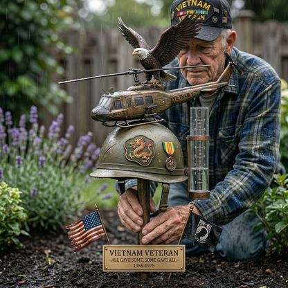 FreedomLegacy – Tribute Rain Gauge Garden Stake