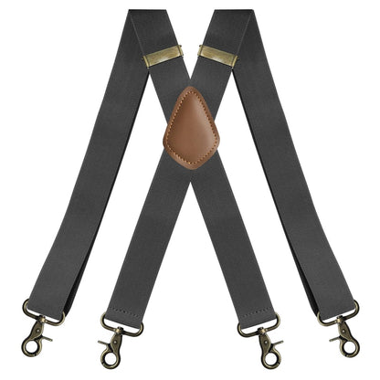 GentleHold – Premium Leather Suspenders for Men