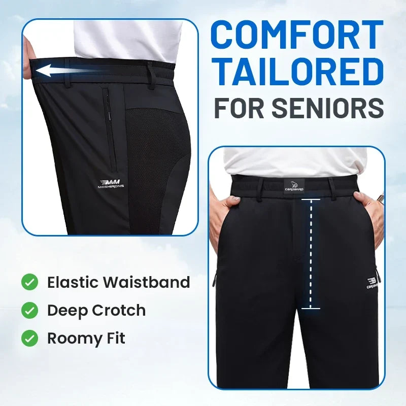 BELIVITE™ MeshIrons - Men’s Breathable Mesh Panel Casual Pants