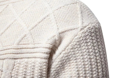 Warren Cable Crewneck Sweater | BELIVITE