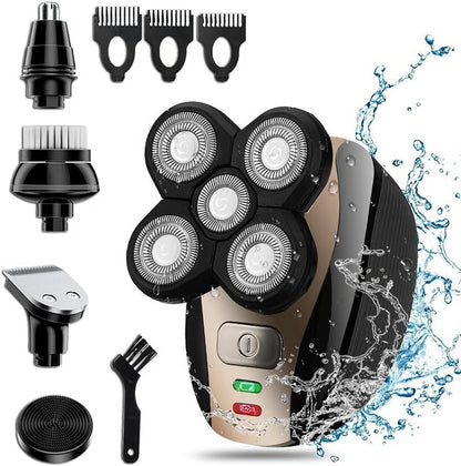 GroomFlex | 5-in-1 4D Electric Shaver Kit