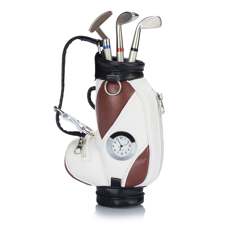 FairwayDesk – Golf-Themed Office Pen Holder Set