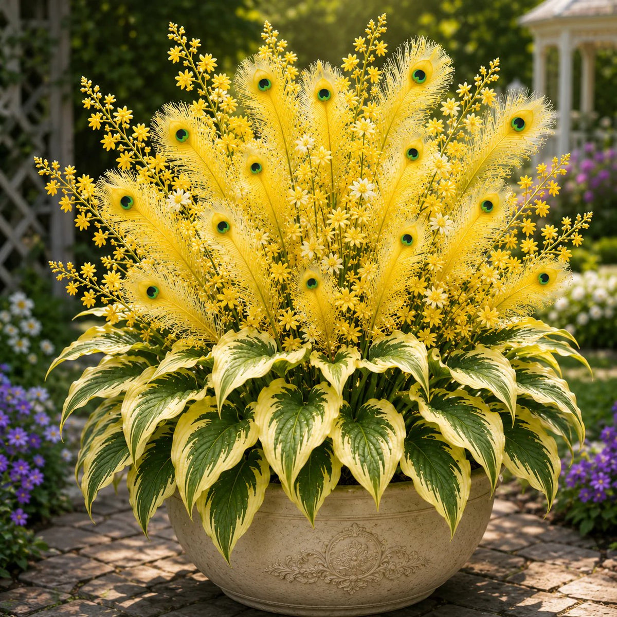 FlameFeather – Peacock Hosta Bulbs