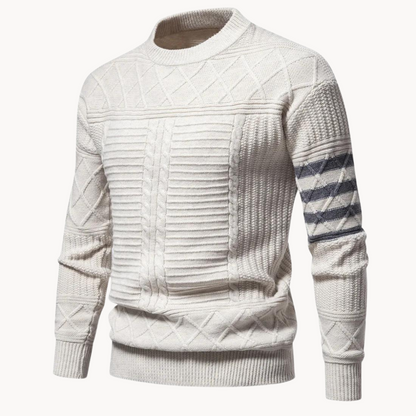Warren Cable Crewneck Sweater | BELIVITE