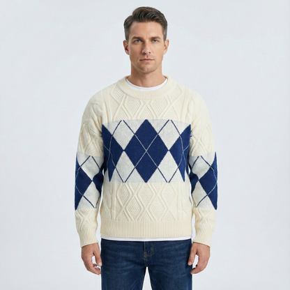 Ellis GeoKnit Sweater | BELIVITE