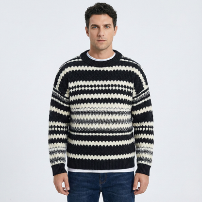 Dexter Crew Neck Sweater | BELIVITE
