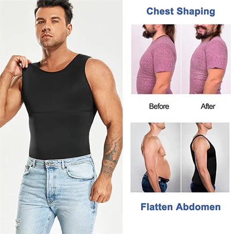 UltraFit – Camiseta de compresión adelgazante