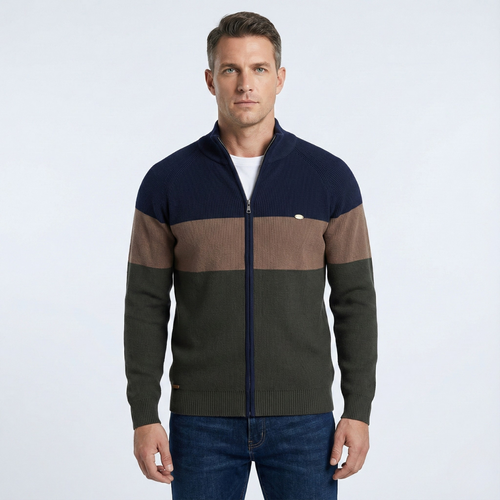 Edy Autumn Zipped Cardigan | BELIVITE