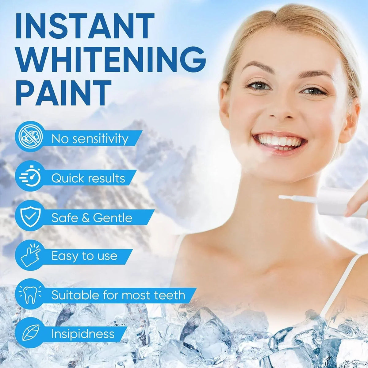 SmileBright- Instant Teeth Whitening Pigment