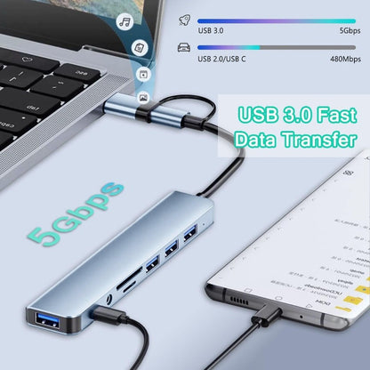 DockPro – Premium Aluminum Laptop Docking Station
