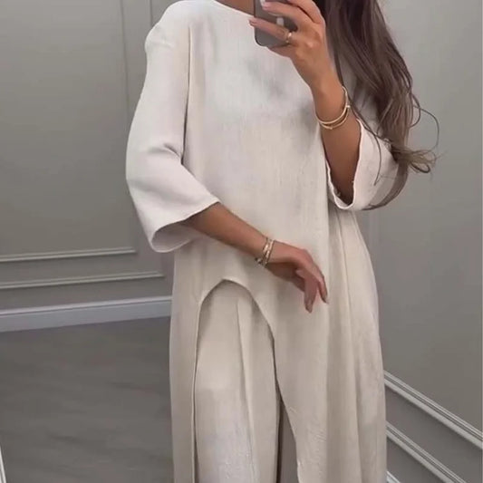 UrbanElegance | Conjunto holgado de dos piezas