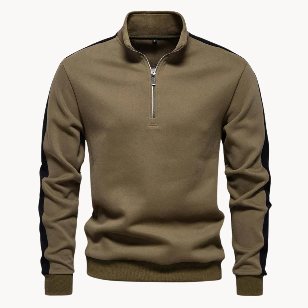 Hugo Quarter Zip Sweater | BELIVITE