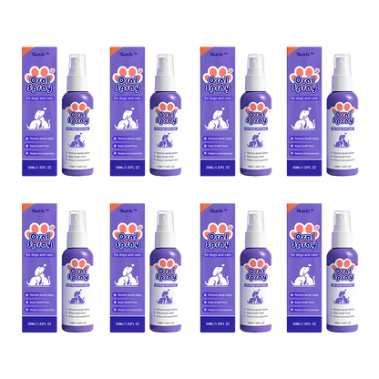 Skavix™ Pet Oral Spray ✅FDA Approved | Freshen Breath, Remove Tartar & Promote gum regeneration, stabilize teeth 🦷🦷