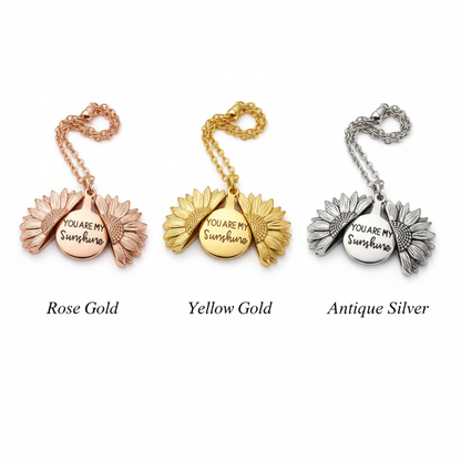 PureSun – “You Are My Sunshine” Necklace Gift Set