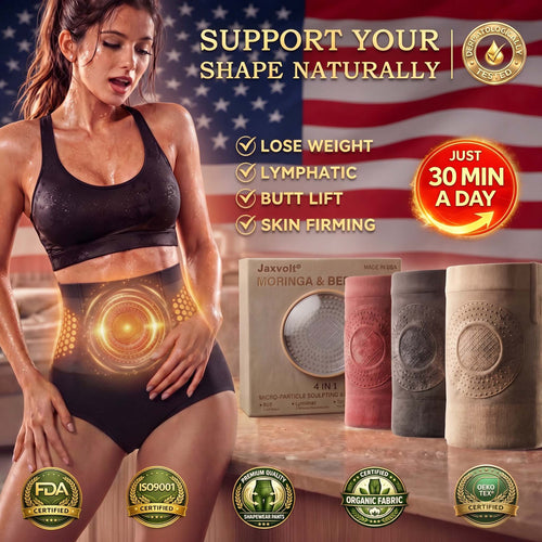 Official Brand Store | 🛡️ Jaxvolt® 2026 Moringa & Berberine 4-in-1 Micro-Particle Shaping & Fat Burning Shorts