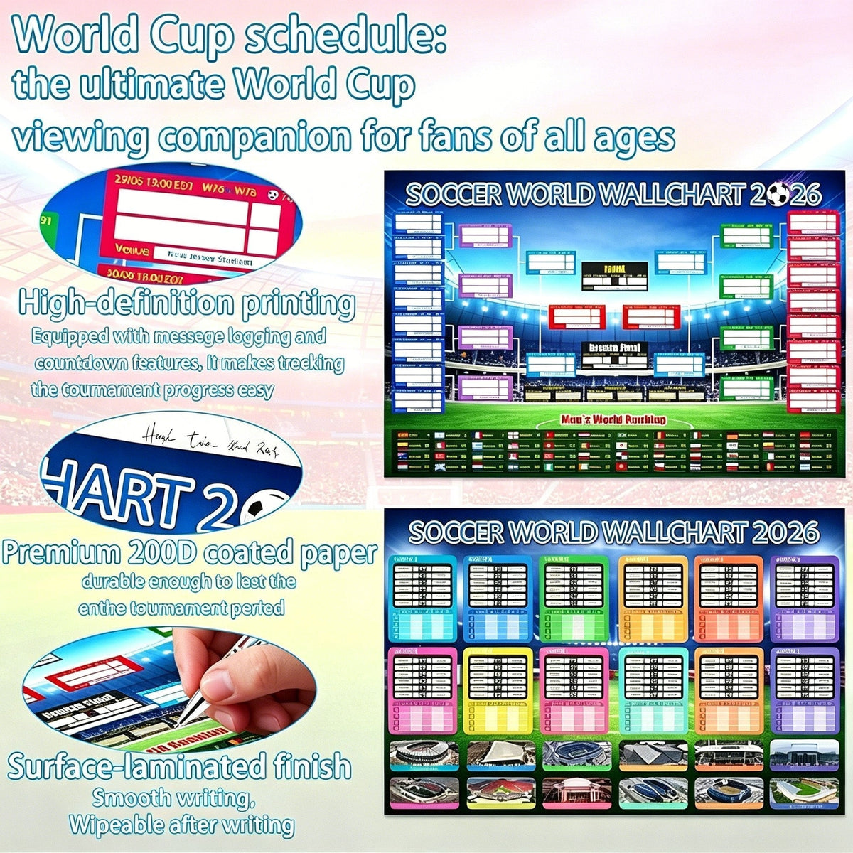 GoalWall – 2026 World Cup Poster Set
